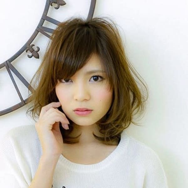 ガレリア エレガンテ 可児 ふんわりひし形ボブ|GALLARIA Elegante可児店