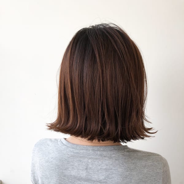 切りっぱなし外ハネボブ|GALLARIA Elegante可児店