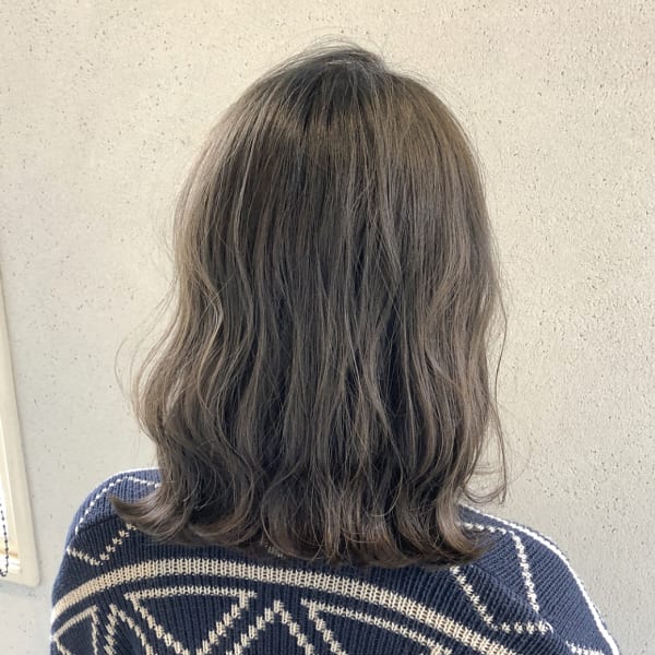 一つで縛れる長めボブ|GALLARIA Elegante可児店