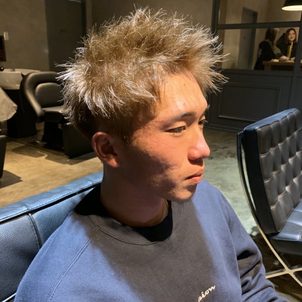 アッシュバング|Men's Hair SPICE 駅前店