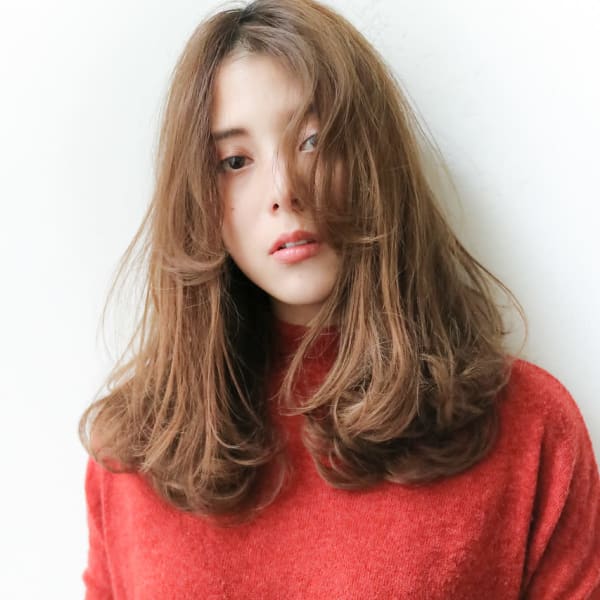 inity☆抜け感セミロング