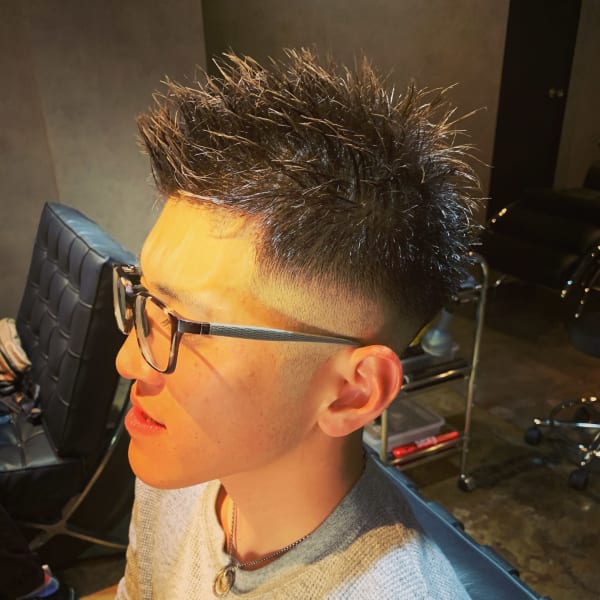 スキンフェードスタイル|Men's Hair SPICE 駅前店