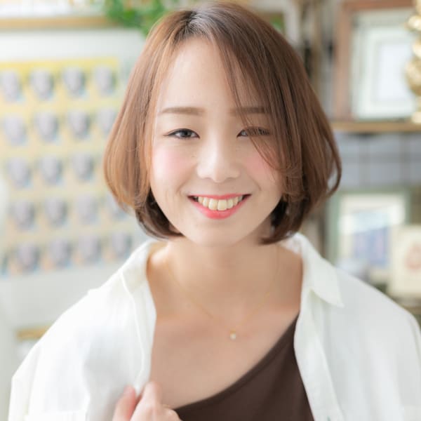 王道★前下がりのひし形大人ボブ ナチュラルボブ