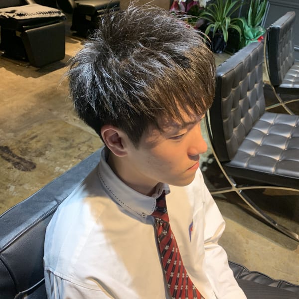 マッシュショート|Men's Hair SPICE 駅前店