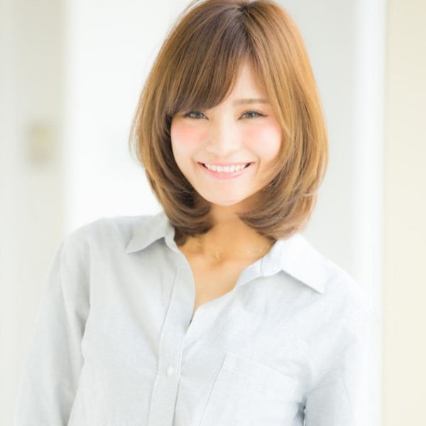 【池袋Euphoria三田】ひし形フォルムのナチュラルミディ