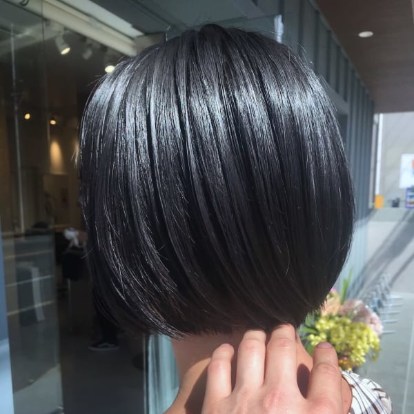 丸みボブ|トリートヘアデザイン西船橋店