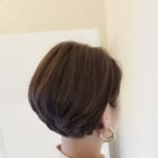 【Luccica】刈り上げ女子　ハンサムショートボブ