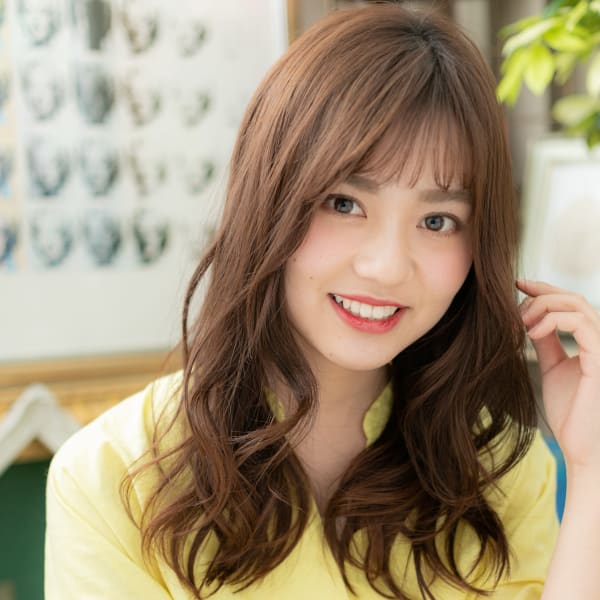 愛されフェミニン♪外国人風センターパート　グラマラス