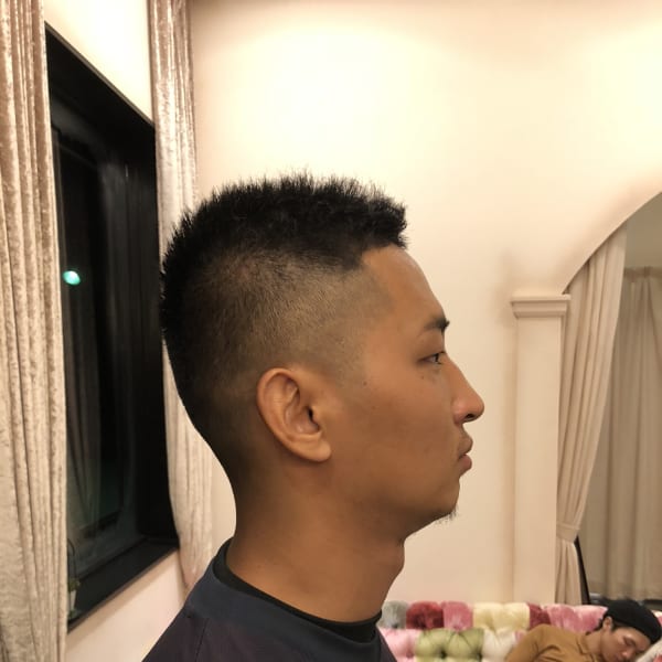 とてもスッキリメンズカット！