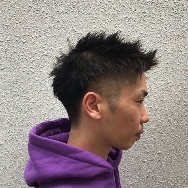 スパイキーショート(メンズ)　【柏】