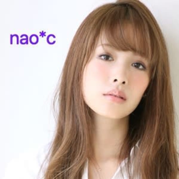 【奈良/富雄nao*c】ミルクティーベージュのふわセミロング|nao*c tres 富雄店