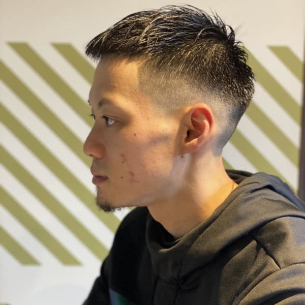 BARBER-BARのクロップスタイル