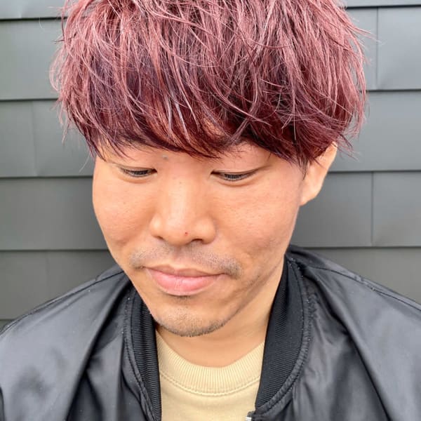 ダブルカラー メンズ
