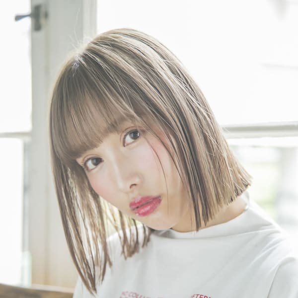 【PANOLA】ウェットストレートボブ