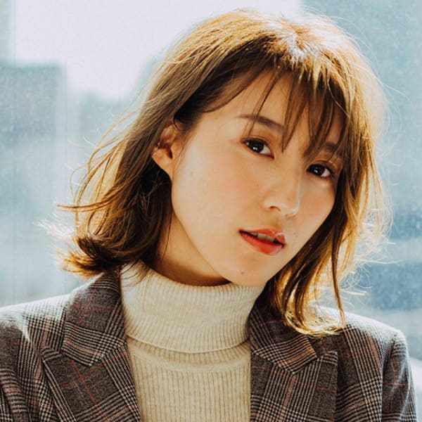 カジュアルガーリーボブ