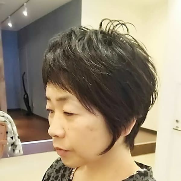 前下がりショート