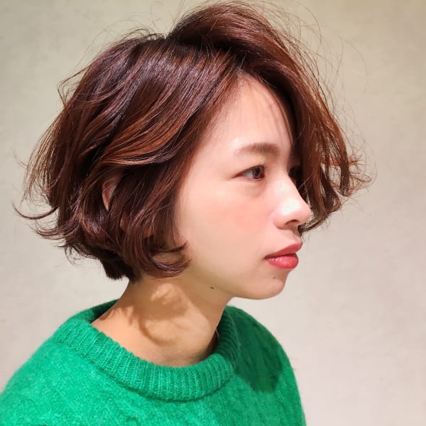 大人のショートボブ|OJIIIN