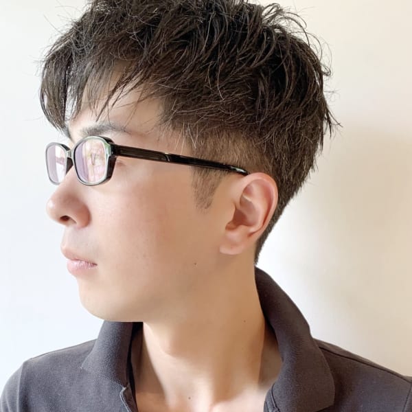 メンズツーセクション毛束感ショート 