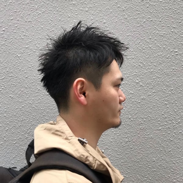 ツーブロック(メンズ)　短髪(メンズ)　【柏】