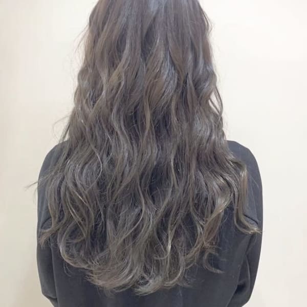 外国人風!!透明感グレージュカラー