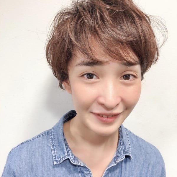 ふわふわパーママッシュボブスタイル(EVE)