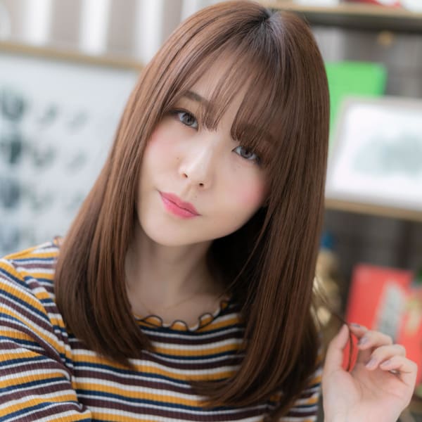 外国人風グラマラスカラー☆うるツヤ重軽ロング　トリートメント