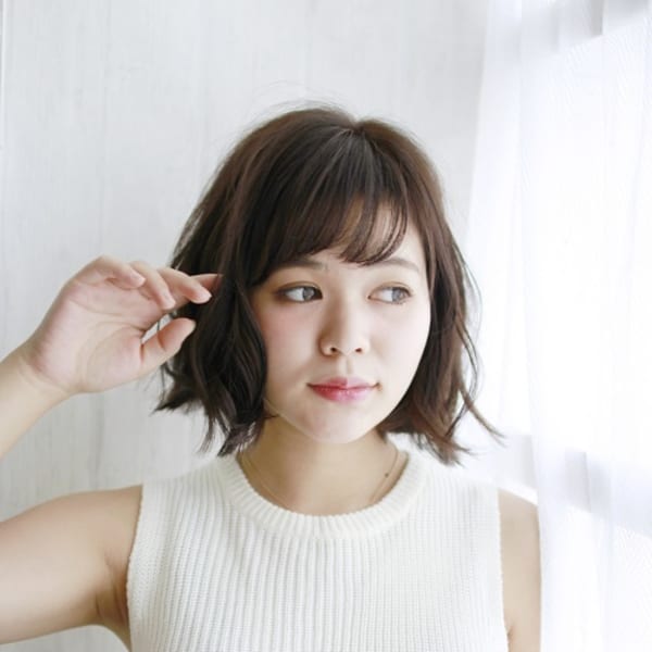 20代30代40代 ワンランク上のダークボブ【京都駅】