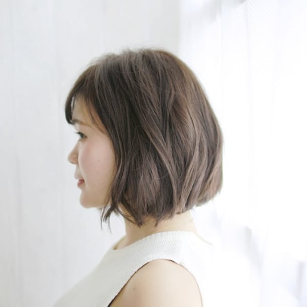 20代30代40代 ワンランク上のダークボブ【堅田】