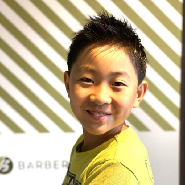 BARBER-BARでキッズカット