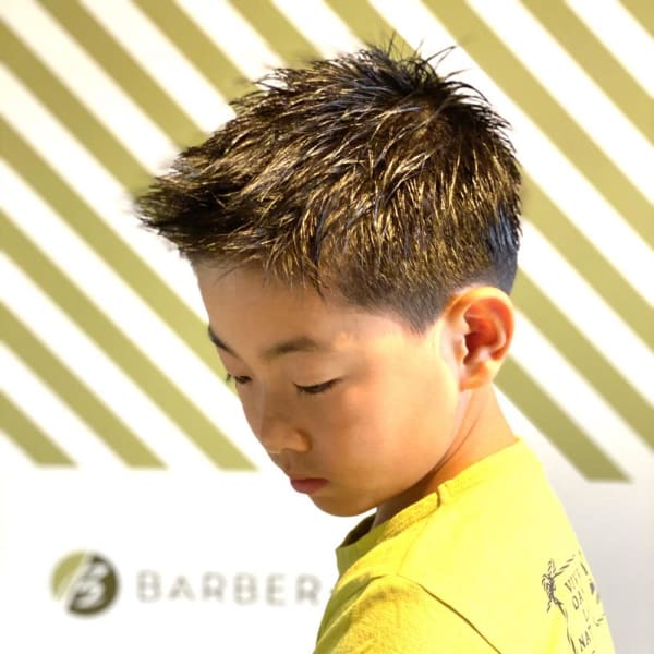 BARBER-BARでキッズカット