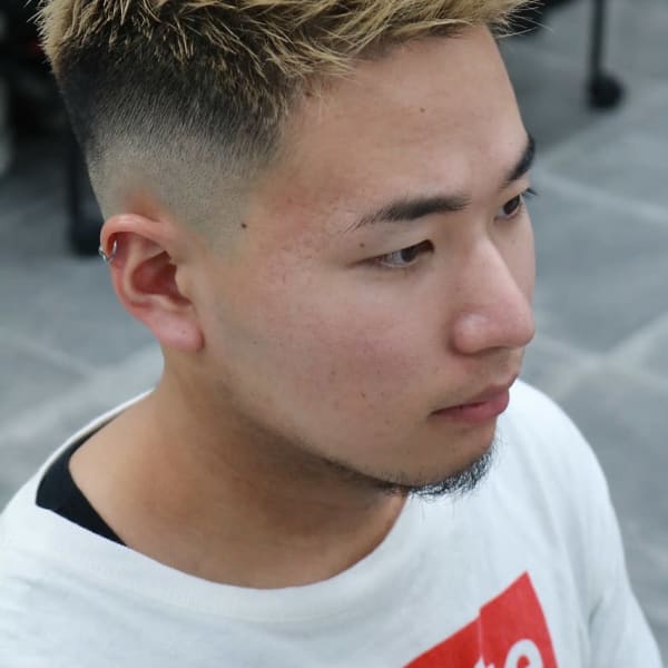 メンズカラー+カット