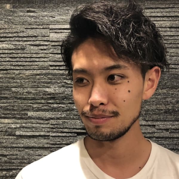 ツーブロ7:3フェザーセット