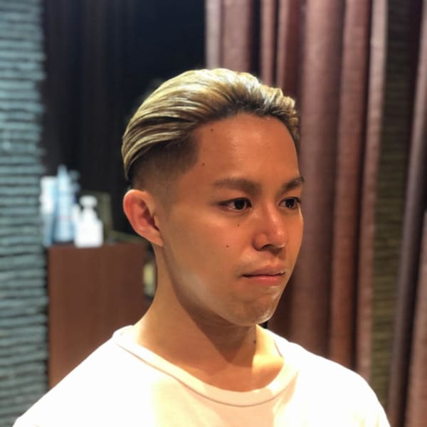 メンズのオススメ順 イエロー オレンジ ミディアムの髪型 ヘアスタイル 楽天ビューティ メンズのオススメ順 イエロー オレンジ ミディアムの髪型 ヘアスタイル 楽天ビューティ