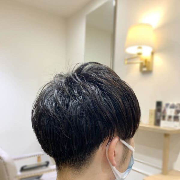 メンズのオススメ順 なんば 日本橋 マッシュ ベリーショートの髪型 ヘアスタイル 楽天ビューティ