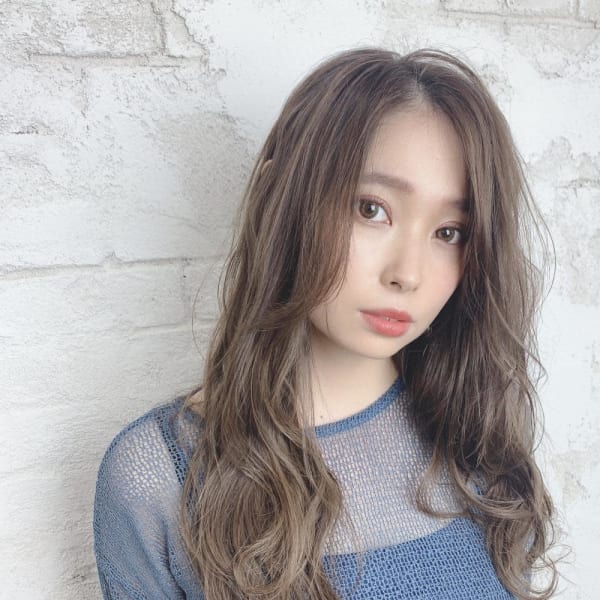 ナチュラルグレージュオルチャンスタイル