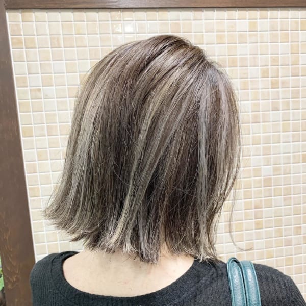★切りっぱなしEdgy Bob★