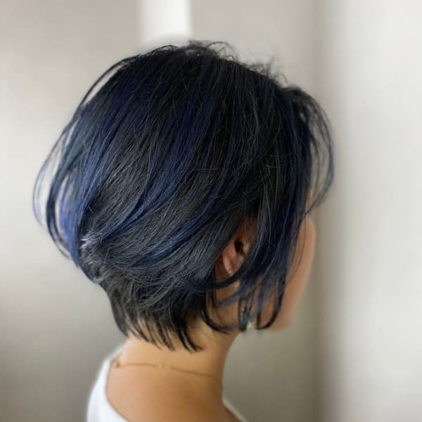 オススメ順 外国人風 ストレート グラデーションカラー ミディアムの髪型 ヘアスタイル 楽天ビューティ