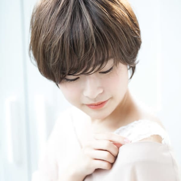 30代40代にオススメ☆大人可愛いマッシュショート