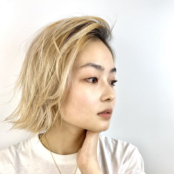 かきあげボブ［RENJISHI 石山］