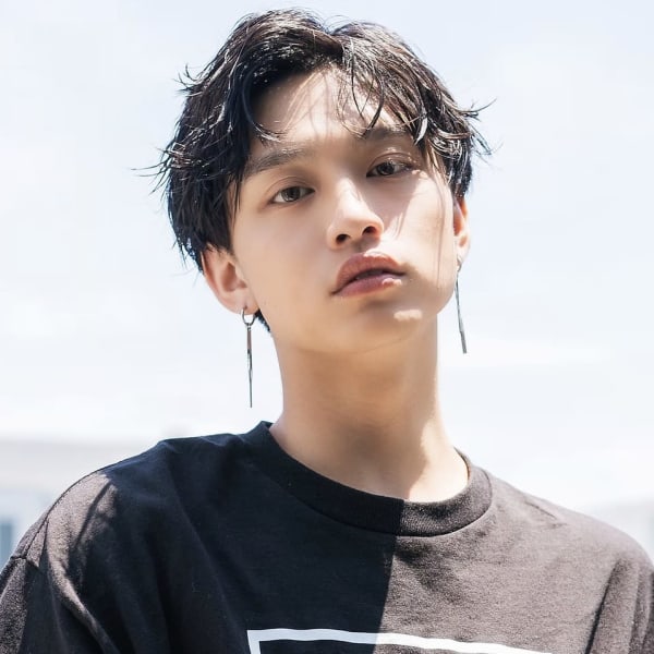 【aRietta秋山すみれ】ニュアンスパーマ アップバング