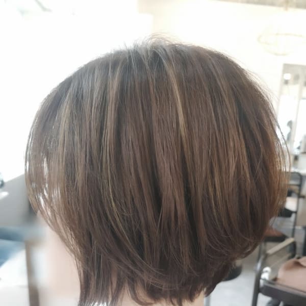 きれいめ大人ボブ