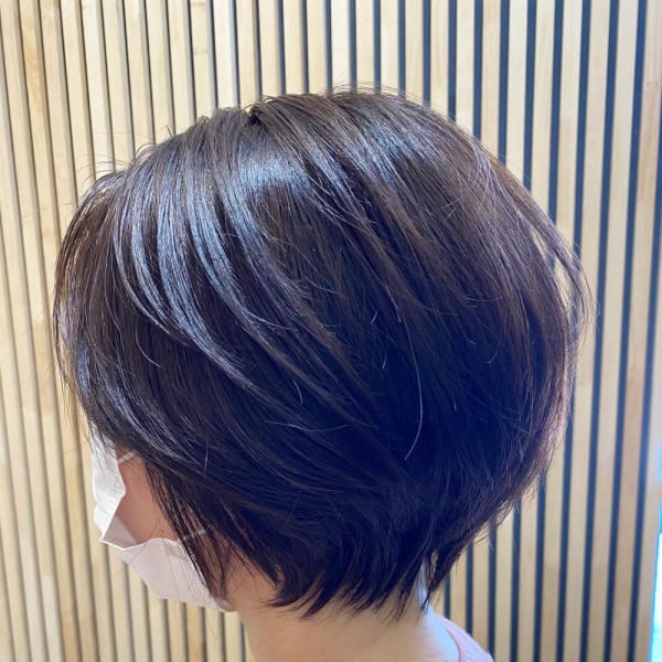丸みショート