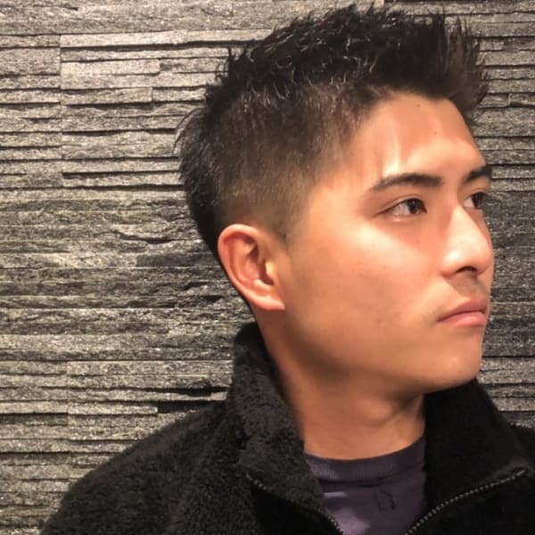 ビジネスショートアップバング