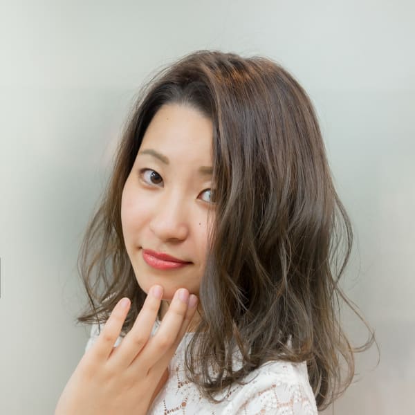 セミロング 【 大人かわいい × セミディ 】