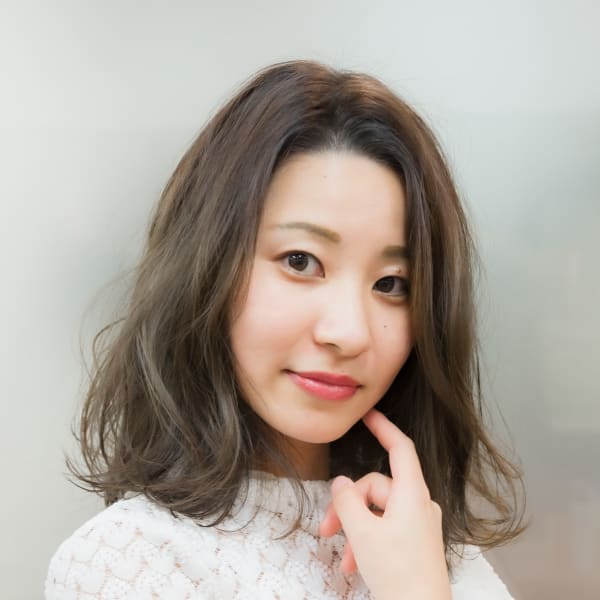 セミロング 【 ノーバング × セミディ 】