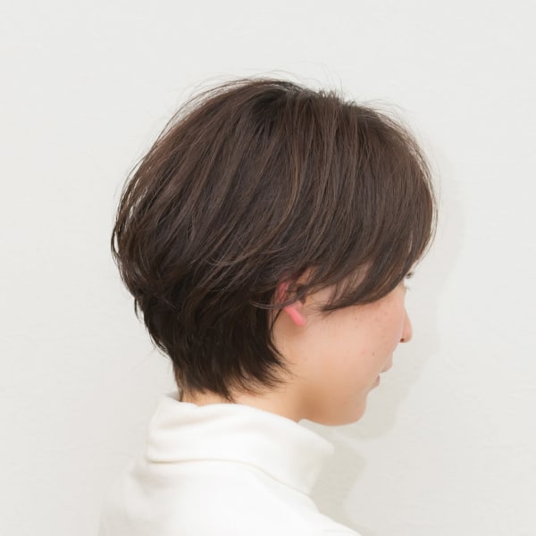 ショート 【 大人かわいい × ショートボブ 】