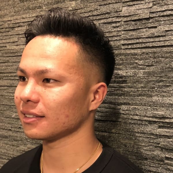 ベリーショートテンションパーマ