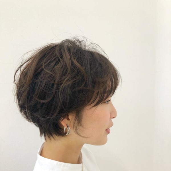 ご自宅で朝ラク!ショートパーマ