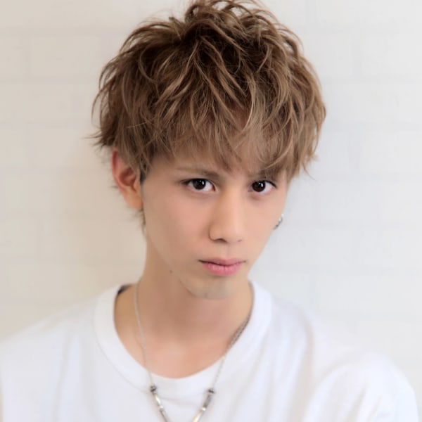 メンズのオススメ順 外国人風 ウルフの髪型 ヘアスタイル 楽天ビューティ