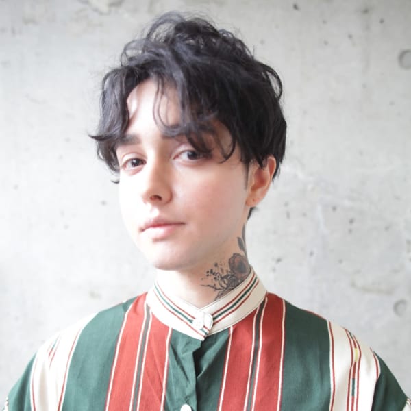 クセ毛風 こなれパーマ